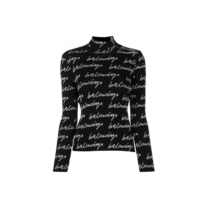 Balenciaga T Shirts Women's Black-0