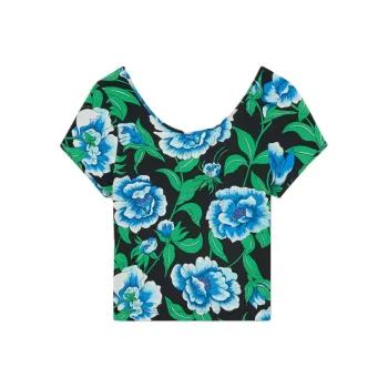 KENZO Peonies Top