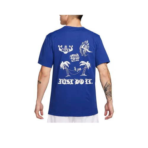 Nike Fitness Clothing Men Dark Royal Blue