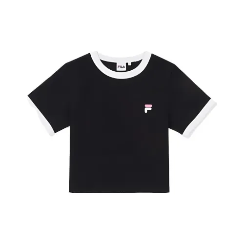 FILA Crop Tops Women's Black