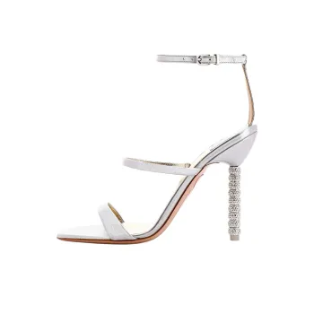 Sophia Webster Rosalind One Strap Sandals 10cm Women's Silver