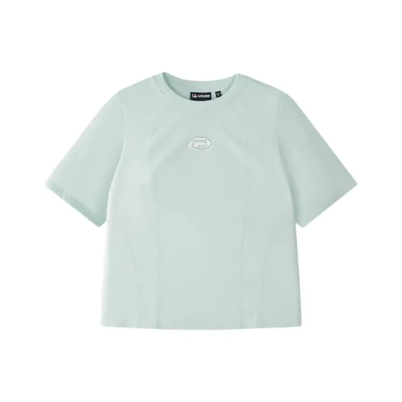 FILA FUSION FILA FUSION XURBAN TECH T Shirt Women's Dusty Smoke Blue LG-0