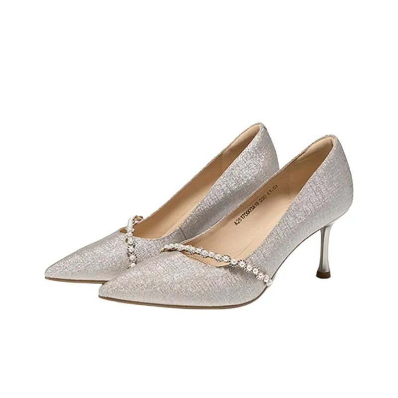 C°BANNER Slim Heel High Heels 7.5cm Women's-1