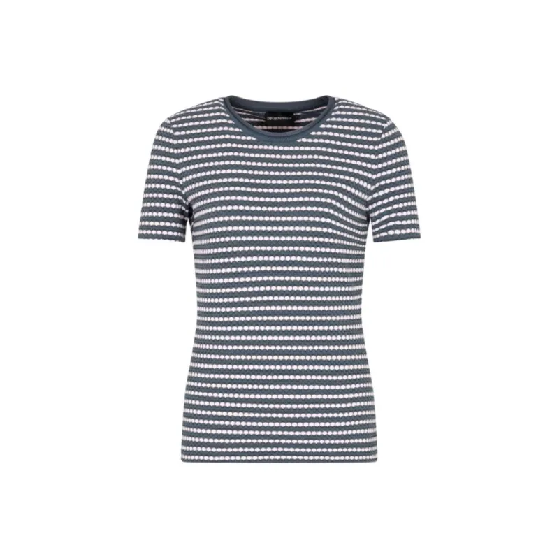 EMPORIO ARMANI Jacquard Jersey Jumper-0