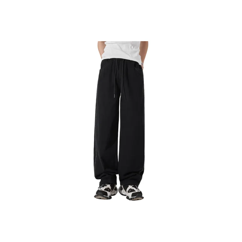 ALL IN Casual Pants Men's Dazzle Black-0