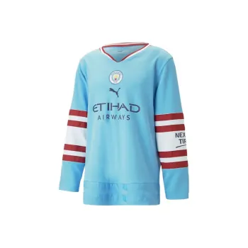PUMA Manchester City Soccer Jerseys Men's Light Blue