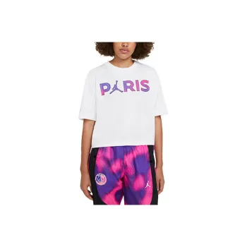 Jordan Paris Saint Germain T Shirt Women's White