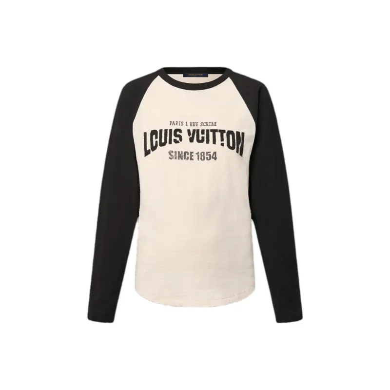 LOUIS VUITTON Signature Varsity Long Sleeved Top-0