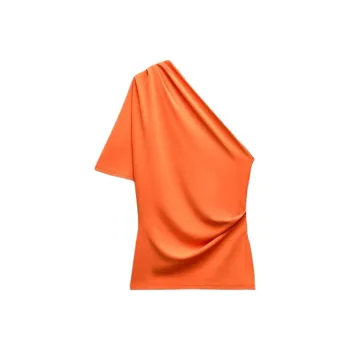 ZARA Tank Tops Women's Stripe/orange