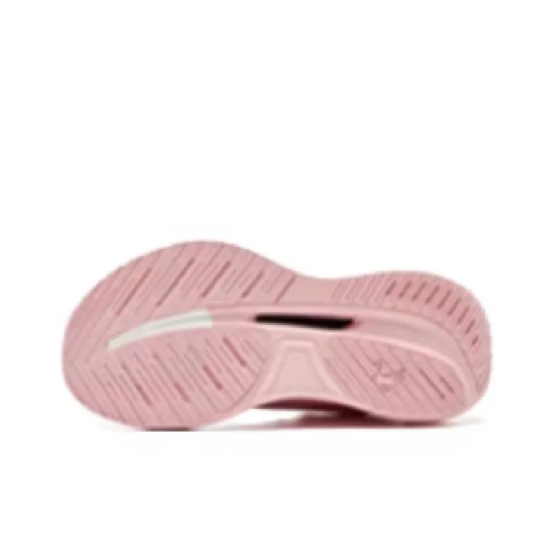 QIAODAN Anti-Slip Wear-Resistant Low-Top Casual Running Shoes Women's Pink-4