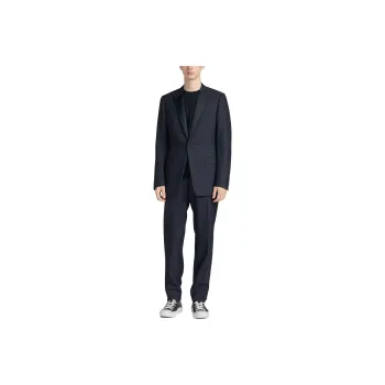DIOR Business Suits Men's Sea Blue