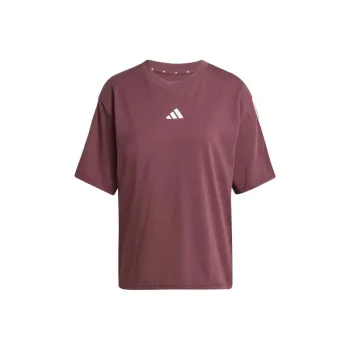 Adidas Free Shipping With AdiClub Essentials 3 Stripes Boyfriend Tee