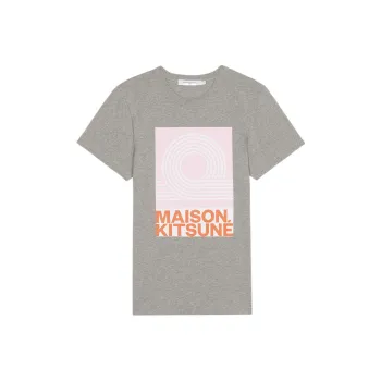 Maison Kitsune T Shirts Women's Gray