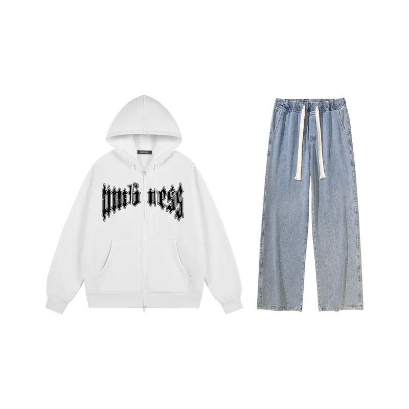 UMBNESS Sweatshirt Sets Unisex-3
