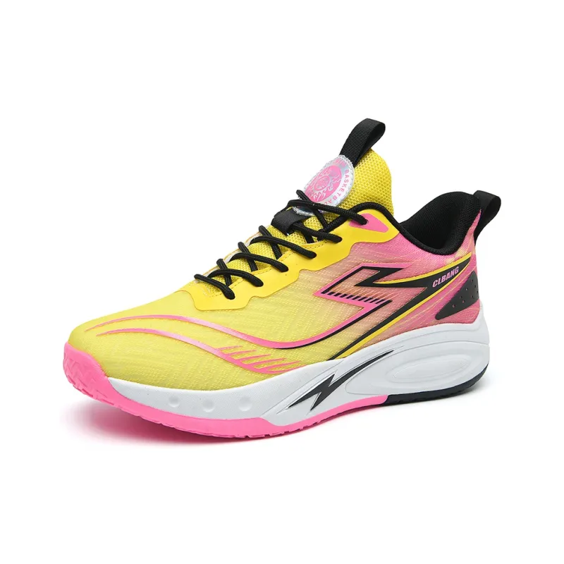MUSNODO Shock Absorbers Slip Resistant Breathable Low Top Basketball Shoes Unisex-1