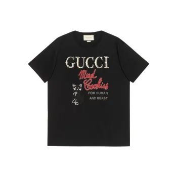 GUCCI Mad Cookies Embroidered T shirt