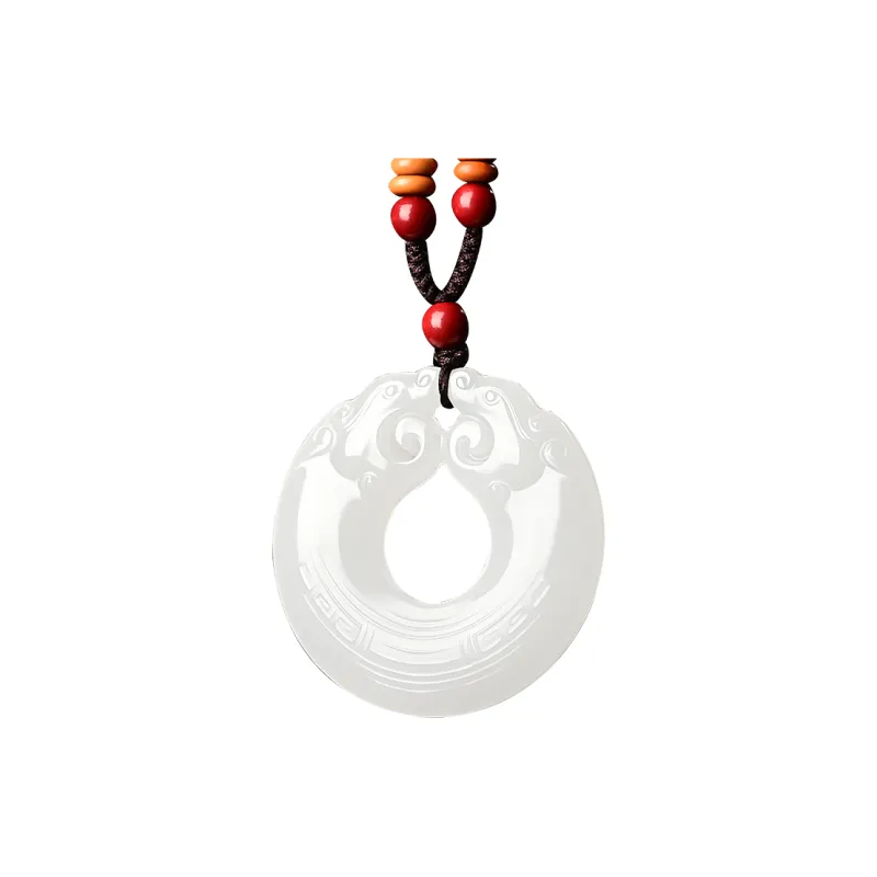 KUNYUYAO Pendants Pale Greenish White Jade Unisex-17