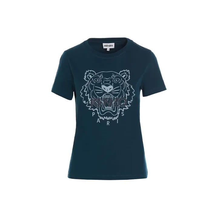 KENZO T Shirts Women's Midnight Blue-0