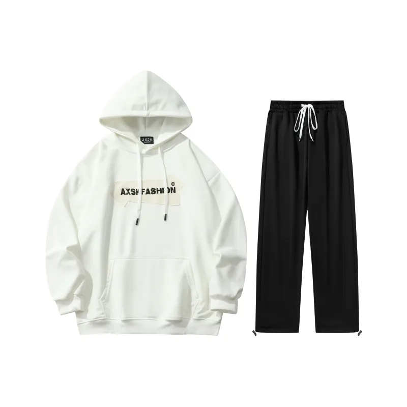 A.X.S.K Sweatshirt Sets Unisex-10