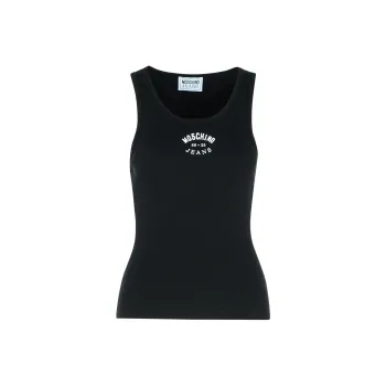 MOSCHINO Logo Printed Tank Top