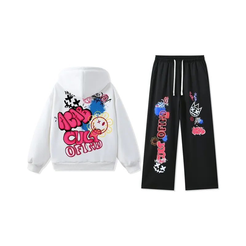 CULT OF INDIVIDUALITY Sweatshirt Sets Unisex-6