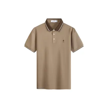 Dance With Wolves Polo Shirt Men's Khaki