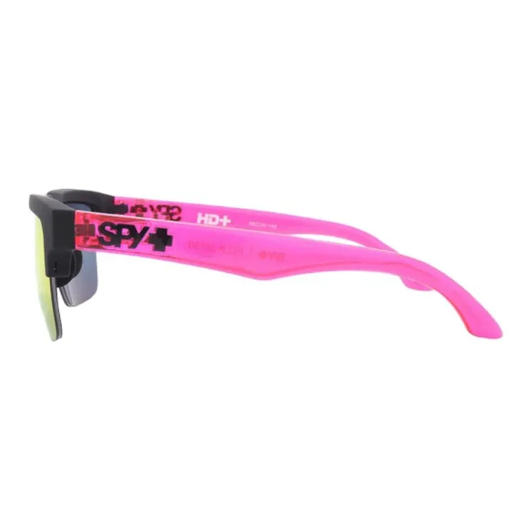 SPY Plastic Browline Sunglasses Unisex Black-2