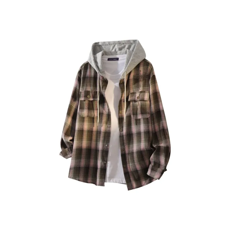 FAX FOR FMACM Shirt Unisex Black White Plaid-2