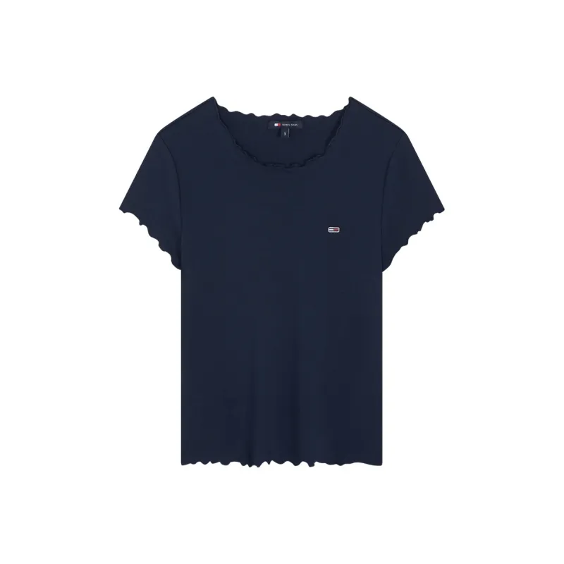 Tommy Hilfiger Fine ribbed T shirt-0