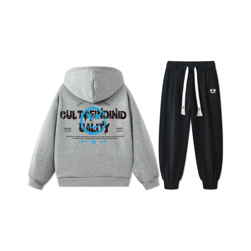 CULT OF INDIVIDUALITY Sweatshirt Set Unisex-4