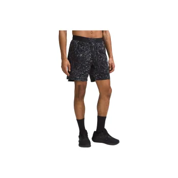 Lululemon License To Train Collection Sports Shorts Men's Deep Coal Mixed Color
