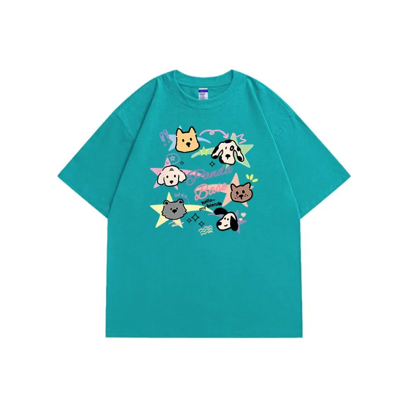 PANDA BASE T Shirts Unisex-8
