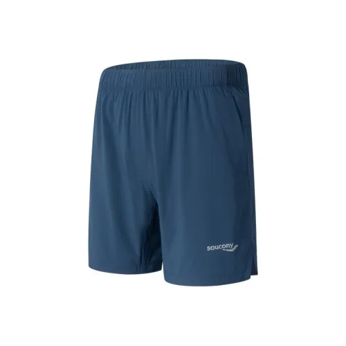 Saucony Sports Shorts Men Dark Blue