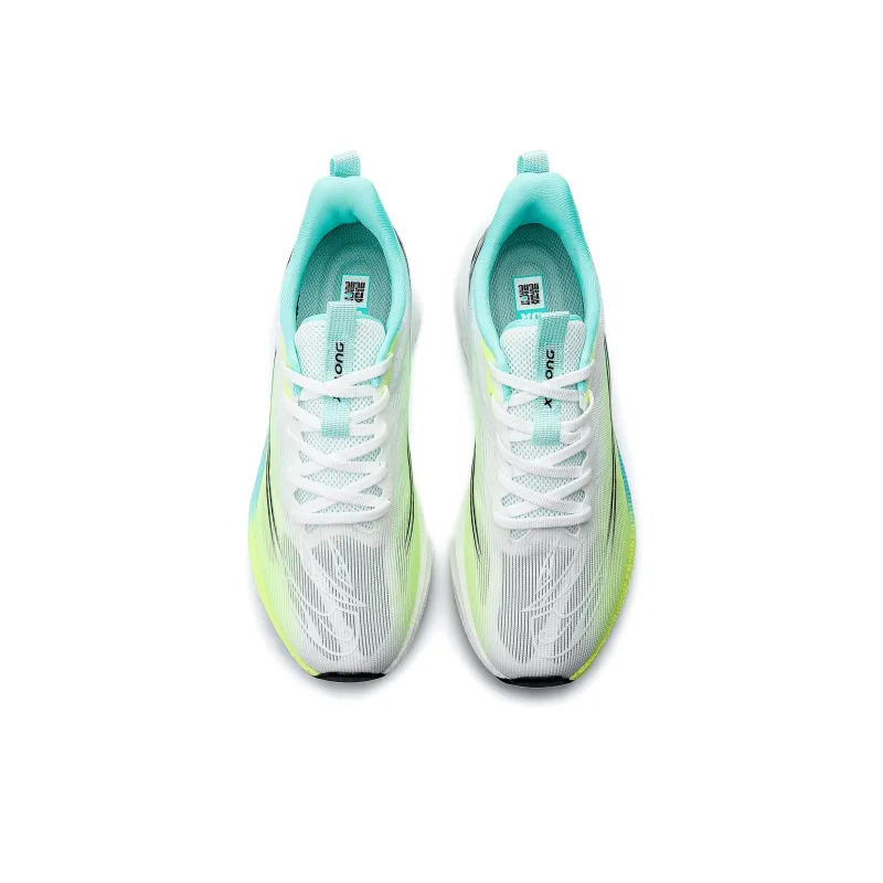XIDELONG Cushioning Slip Resistant Low Top Carbon Plate Sprint Running Shoes Unisex Turquoise-3