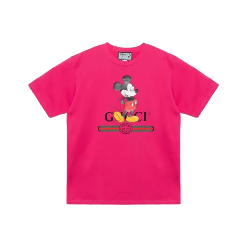 GUCCI X Disney Mickey SALOMON T shirt Pink