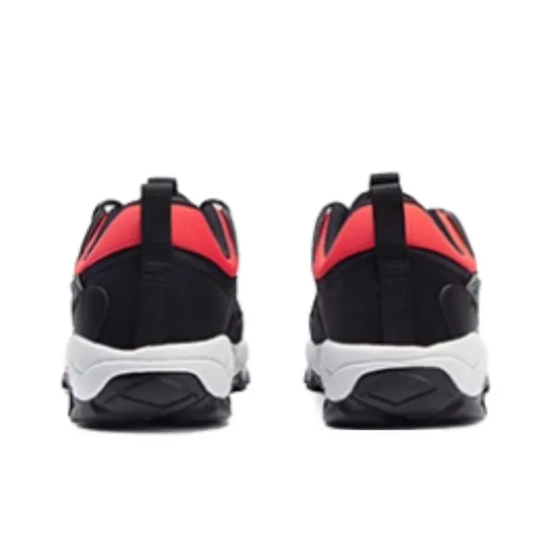 361° Cushioning, Wear Resistant Low Top Outdoor Shoes Men's Black Red-2