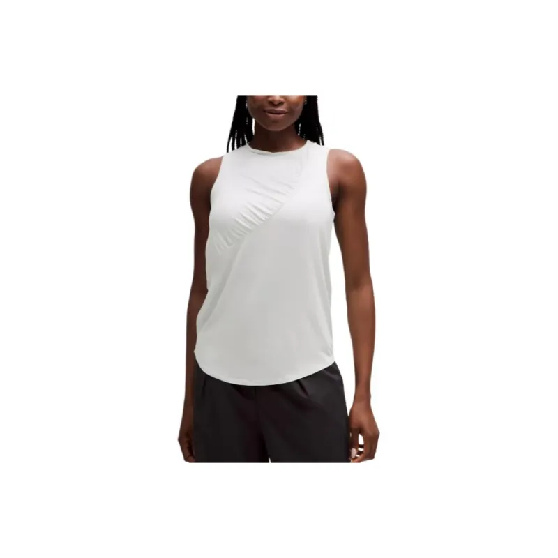 Lululemon Silk-BlendShirred Tank Tops Women's-0