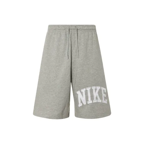 Nike Casual Shorts Men's Dark Gray Heather/Light Smoke Gray/White
