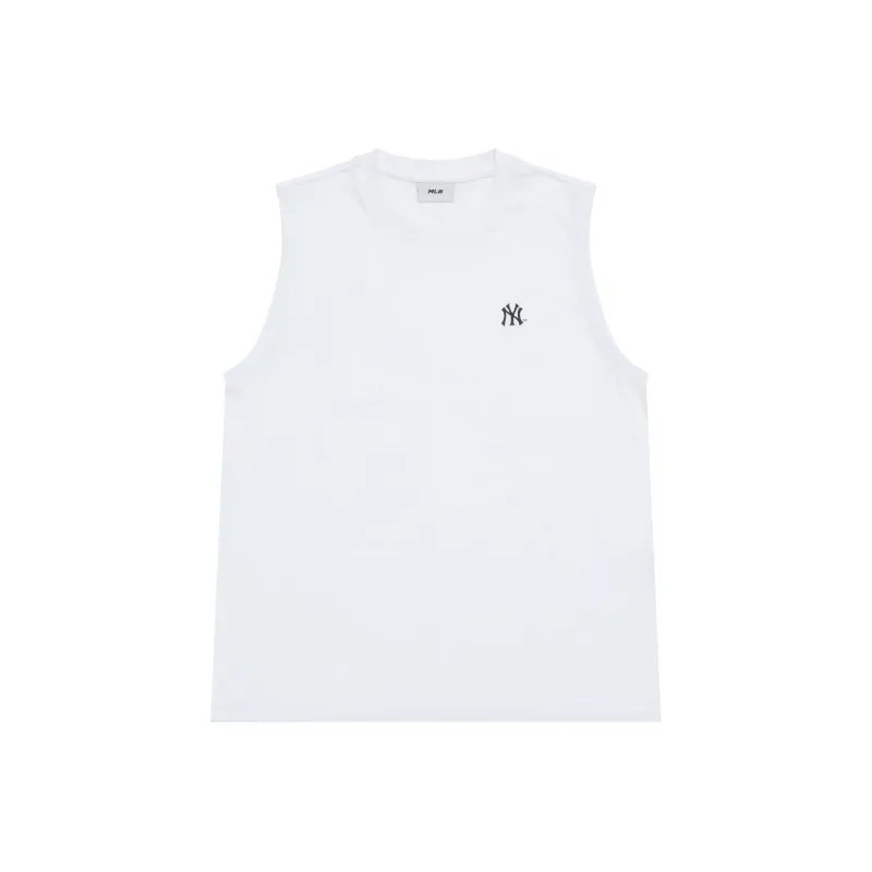 MLB New York Yankees Basic Collection SS25 Tank Top Unisex Ecru-0