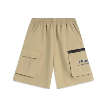 LiNing Weekend Youth Sports Fashion Collection Sports Shorts Men's True Khaki