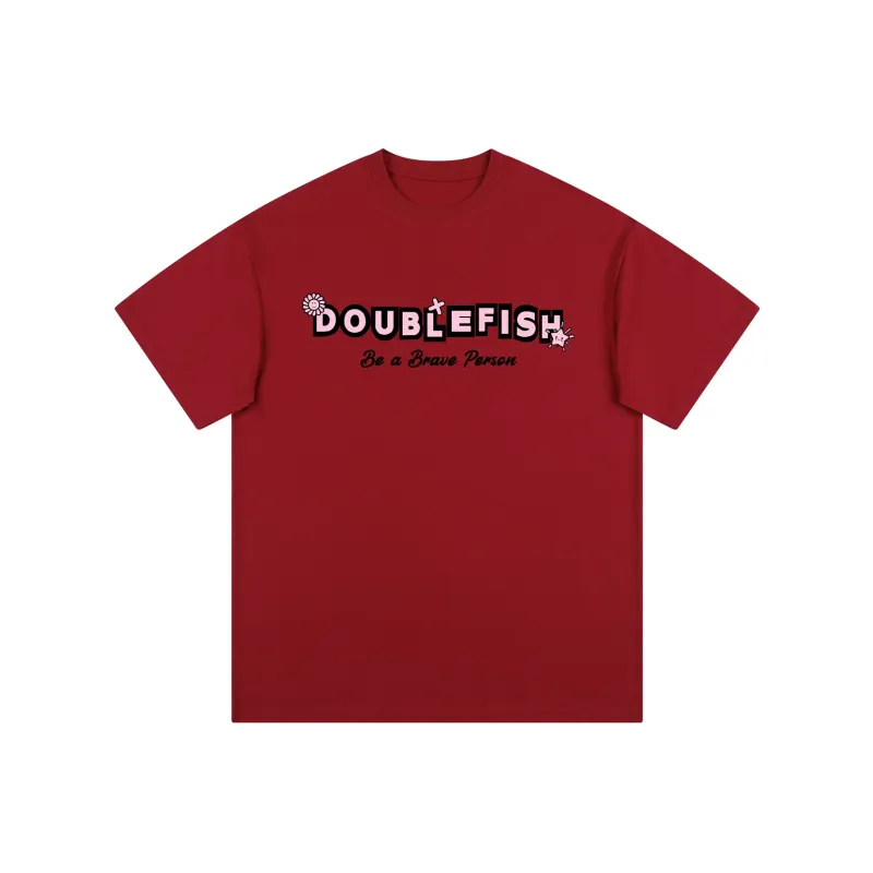DOUBLEFISH Short Sleeved T Shirt Unisex-4