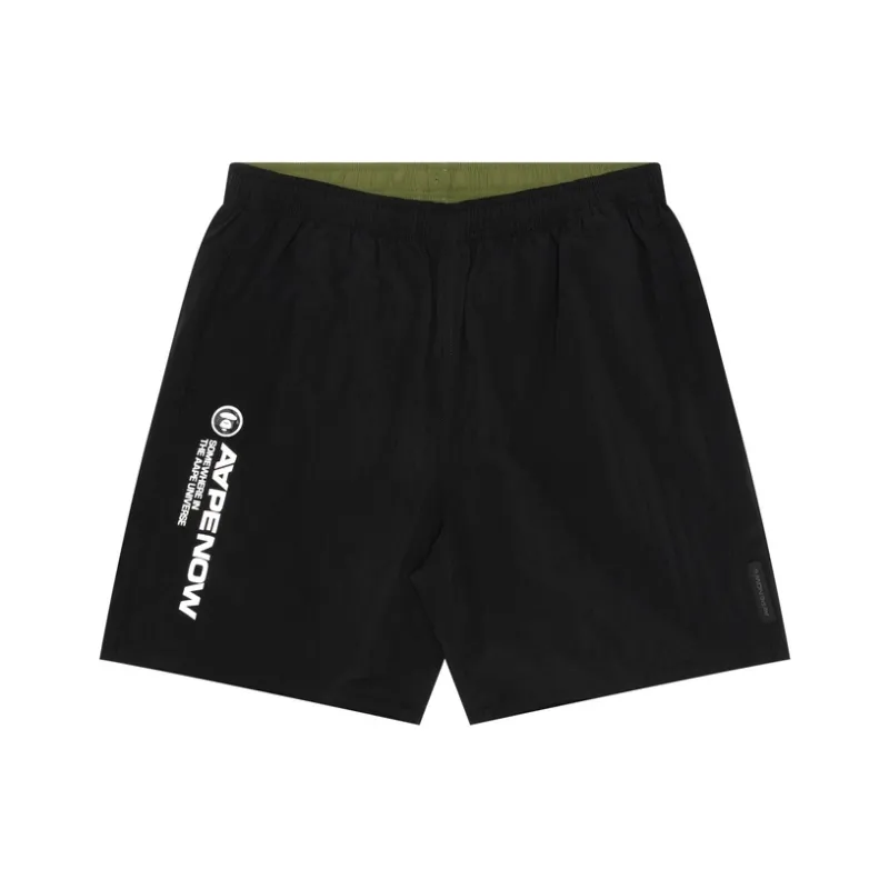 Aape Logo print Elasticated Shorts-2