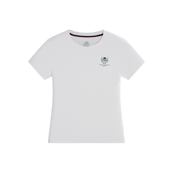 Kappa 1916 Series T Shirt Women's Korean White