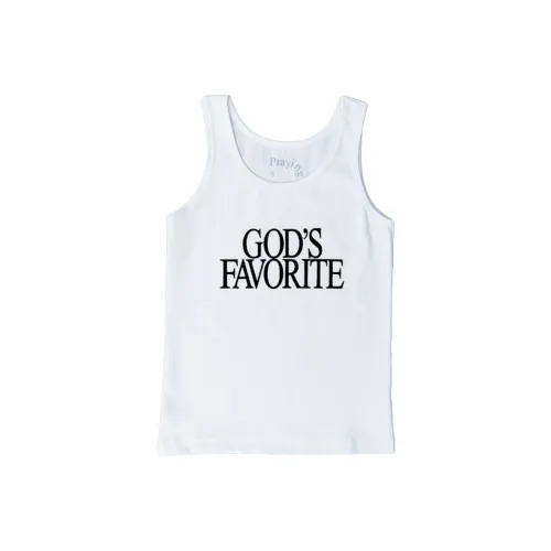 Praying Tank Tops Women's White