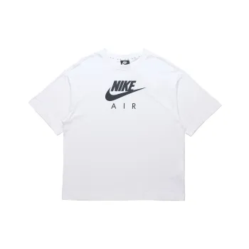Nike Drop Shoulder Sleeve T Shirt Women's White
