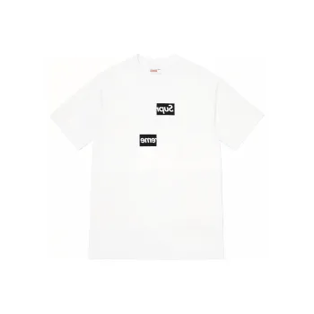 Supreme Comme Des Garcons Shirt Split Box Logo Tee