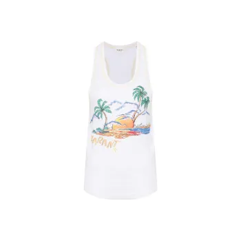 ISABEL MARANT ETOILE FW24 Tank Tops Women's Ivory