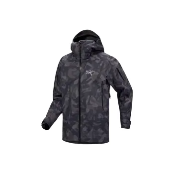 Arcteryx GORE TEX Ski Tops Men's Black Cave Wing