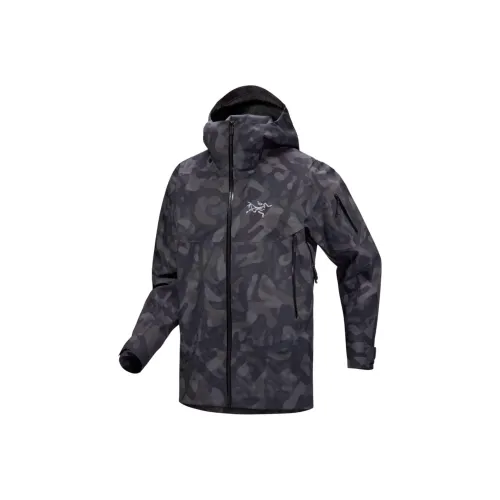 Arcteryx GORE TEX Ski Tops Men's Black Cave Wing