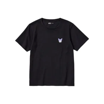 UNIQLO x Sanrio Regular T Shirt Women's Black